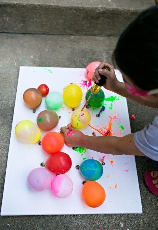 Balon Boyama Atölyesi — Orijinal Fikirler Ofisi atölye çalışması